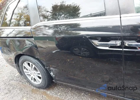 2013 Honda Odyssey Ex-L из США, поврежденный, VIN 5FNRL5H60DB064132